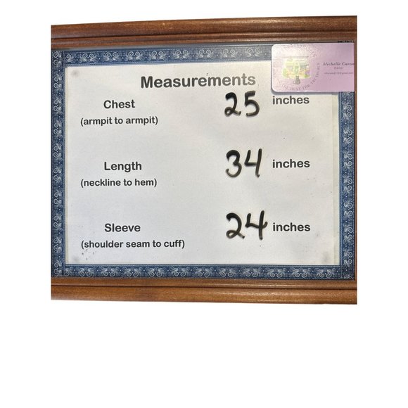 Lauren Ralph Lauren sz 1X linenblend navy/green pockets long line open cardigan - Picture 6 of 6